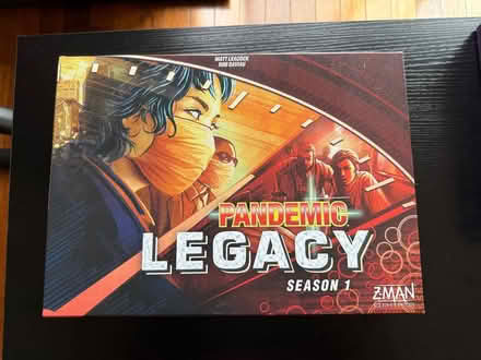Photo of free Pandemic Legacy season 1 (used) (West New York) #1