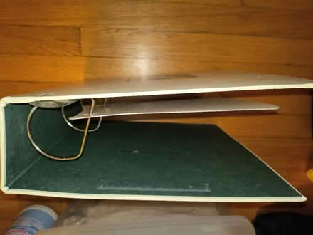 Photo of free 4" wide Heavy Duty 3-ring binder (Hilton Village area in NN) #3