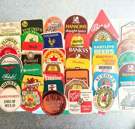 Photo of free 1970s Beer Mat Collection (Surrey Heath GU24) #1