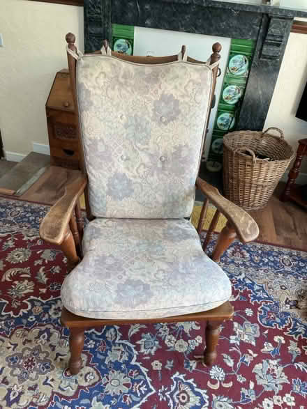 Photo of free Wooden chair (Whitchurch) #2