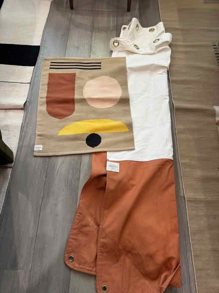 Photo of free bath mat shower curtain (Bedstuy) #1