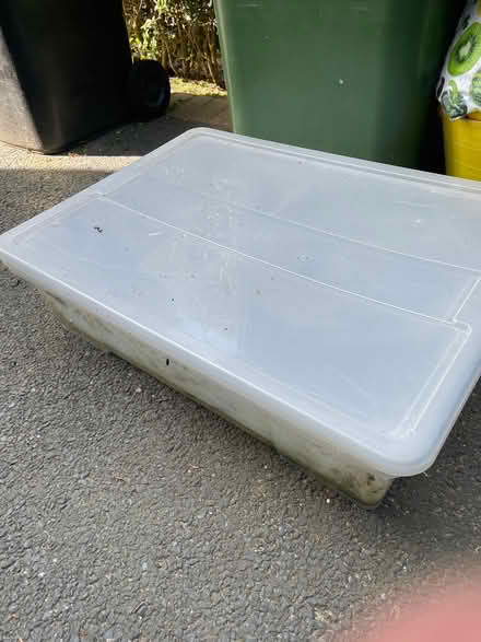 Photo of free Two large plastic boxes with lids (Moortown LS7) #1