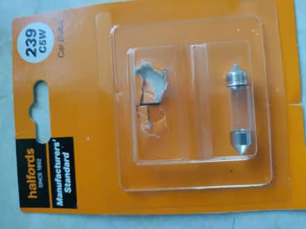 Photo of free Car interior light bulb (California DE22) #1