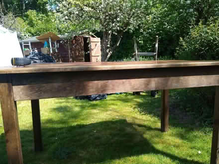 Photo of free Wooden table (Emsworth PO10) #1
