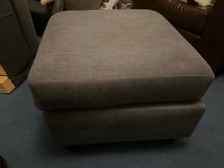 Photo of free Pouffe grey (Limehouse E14) #3