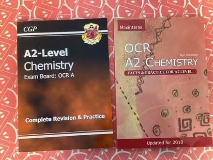 Photo of free A level chemistry books (Hughenden Avenue HP13) #4