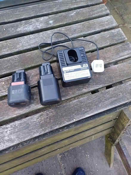 Photo of free Black & Decker Batteries & Charger (Rainham, Kent - ME8) #1