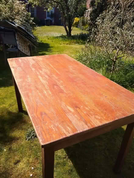 Photo of free Wooden table (Emsworth PO10) #3