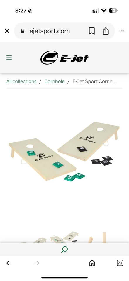 Photo of free Cornhole game (newton highlands) #1