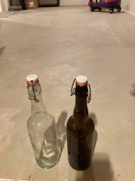 Photo of free 2 bottles with reusable stoppers (Cherry Hill and Beck area) #1