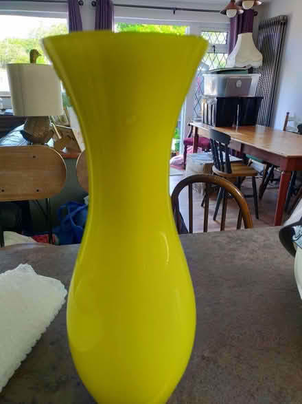 Photo of free Tall glass vase (Wickford SS12) #3
