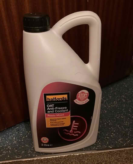 Photo of free Car anti freeze & coolant (Church Langley CM17) #1