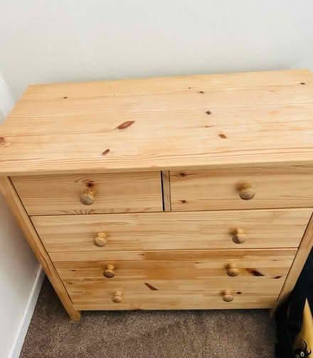 Photo of free Small set of drawers (Rose Grove BB12) #3