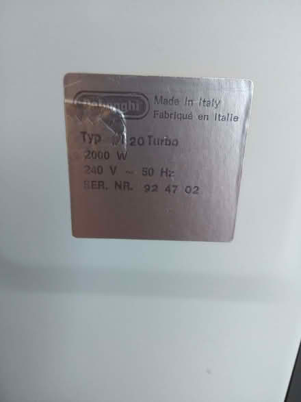Photo of free Plug in electric heater with controls and thermostat (Irish Fields LS21) #3
