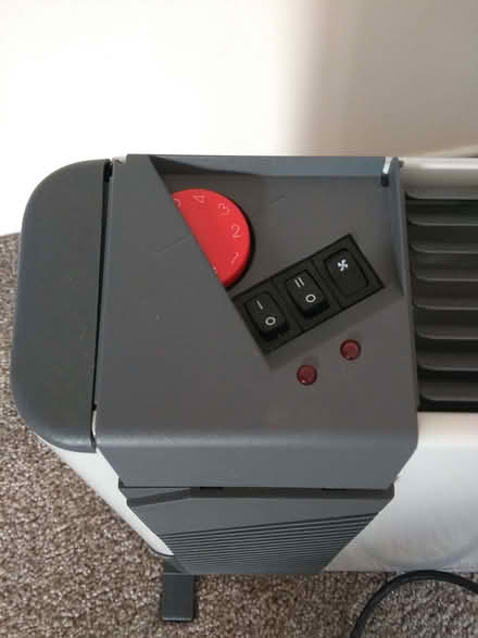 Photo of free Plug in electric heater with controls and thermostat (Irish Fields LS21) #2