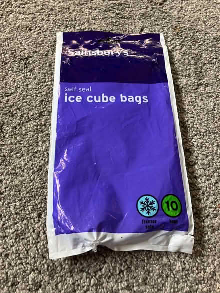 Photo of free Self seal ice cube bags (Newton Mearns G77) #1