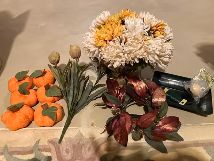 Photo of free Craft/ silk flowers / pumpkins (Cherry Hill and Beck area) #1
