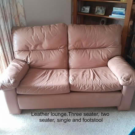 Photo of free Leather Lounge suite (Tuggeranong) #1