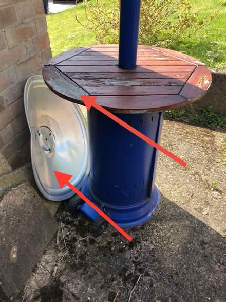 Photo of free Gas garden heater (needs repair) (Mapperley NG3) #2