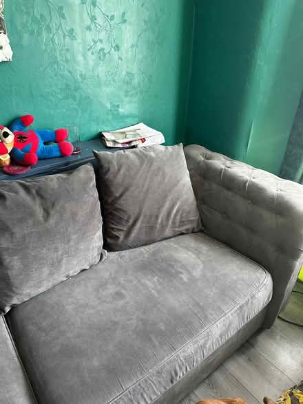 Photo of free Four seat sofa & Cuddle chair (East Ham E6) #1