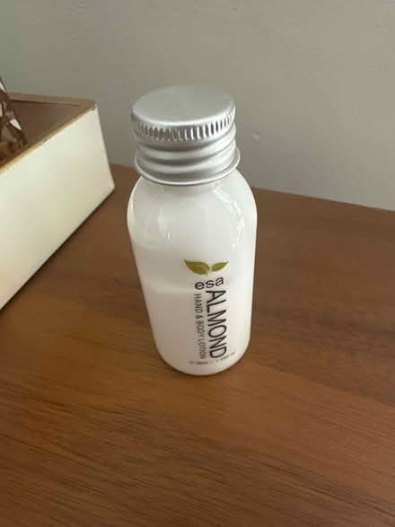 Photo of free Esa travel size lotion (Clinton Hill, Brooklyn) #1
