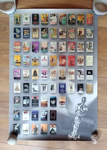 Photo of free Large 1998 Oscars poster (North Hinksey OX2) #1