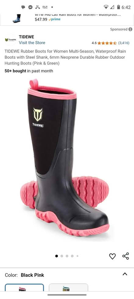 Photo of Women's waterproof work boots (98499) #1