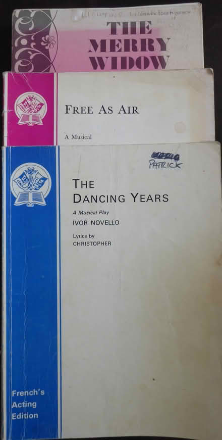 Photo of free 3 librettos (Southport PR8) #1
