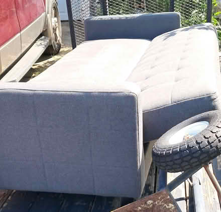 Photo of free Gray Futon (Green Run Lynnhaven/Holland) #1