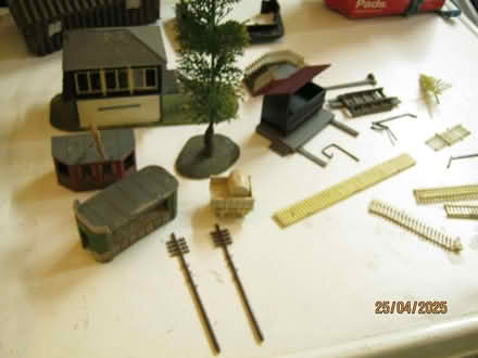 Photo of free Trainset furniture -signal box, newsagent, fencing, tree, (South Oxfordshire RG4) #1