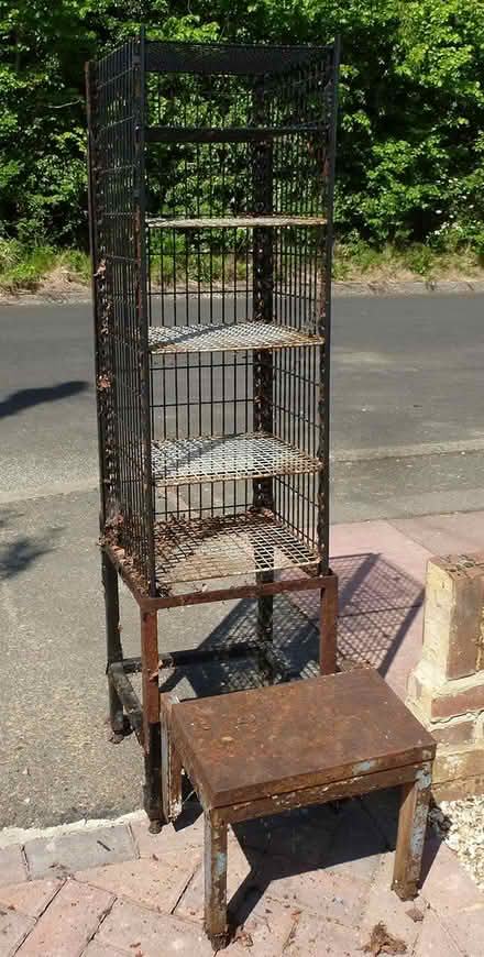 Photo of free Metal Garden shelving (Hayes, Bromley BR2) #1