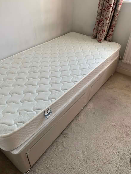 Photo of free Single divan bed with 2 drawers (Marks Tey CO6) #1