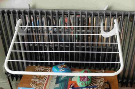 Photo of free White Radiator Drying Rack..... (Harrogate HG1) #1