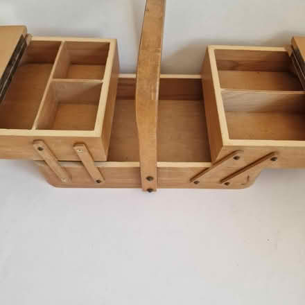 Photo of free Wooden Cantilever Sewing Boxes (Abingdon North) #3