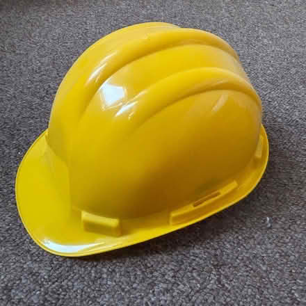 Photo of free Yellow safety helmet (hard hat) Adjustable size (Dunkirk NG7) #1