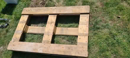 Photo of free Wooden pallet (Binfield Heath RG9) #1