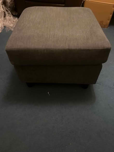 Photo of free Pouffe grey (Limehouse E14) #2