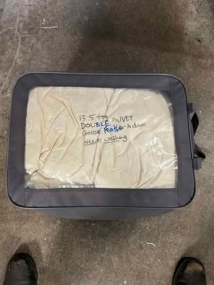Photo of free Double Duvet - Goose and Feather (Howhlill Quarries HG3) #1