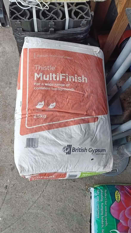 Photo of free expired 4 * 25kg bags of plaster (High Wycombe) #1