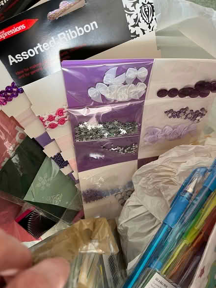 Photo of free Bag of mixed craft/party things (Shefford) #1