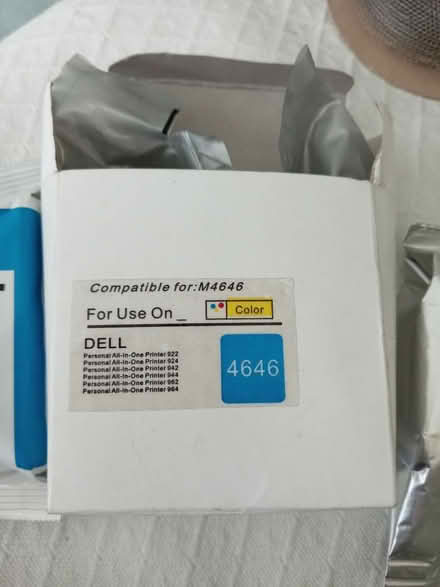 Photo of free 3 unused ink cartridges Dell and HP (Heron Way Horsham) #2