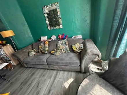 Photo of free Four seat sofa & Cuddle chair (East Ham E6) #3