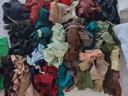 Photo of free Rug braiding materials (Frederick, near Hood College) #4