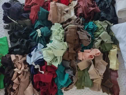 Photo of free Rug braiding materials (Frederick, near Hood College) #4
