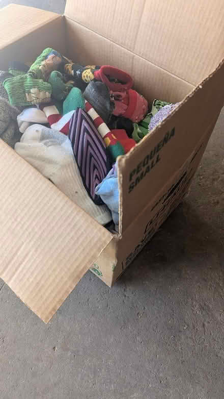 Photo of free Box of socks (Near Smoky Hill HS) #1