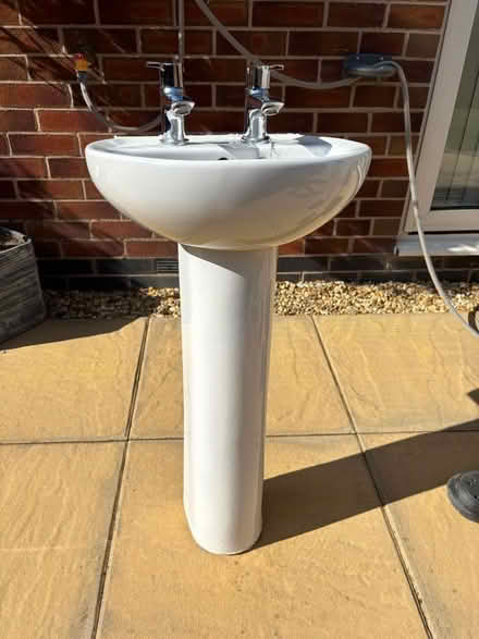 Photo of free Sink and Pedestal for en-suite or downstairs loo (Heanor DE7) #2