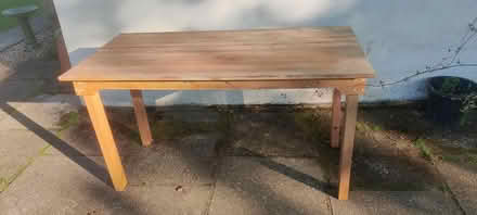 Photo of free Pine / softwood table (Colehill BH21) #2