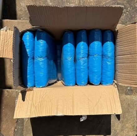 Photo of free Box of plastic overshoes (Billericay CM12) #2