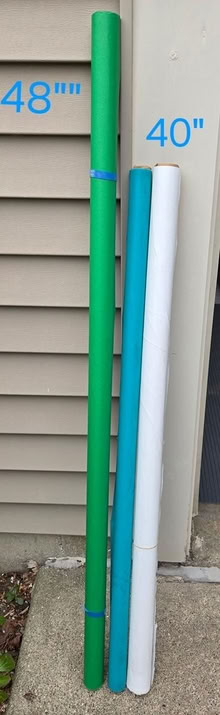 Photo of free Table cover vinyl rolls, paper roll (Downers Grove) #1