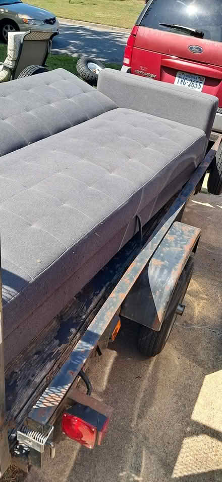 Photo of free Gray Futon (Green Run Lynnhaven/Holland) #2